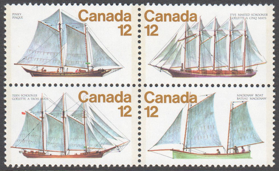 Canada Scott 747i MNH Block - Click Image to Close